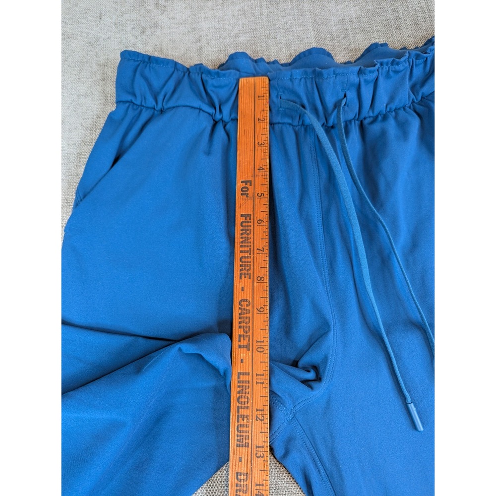 Lululemon Pants Womens Sz 10 Blue Keep Moving Crop High-Rise 23" Performance - Picture 6 of 9